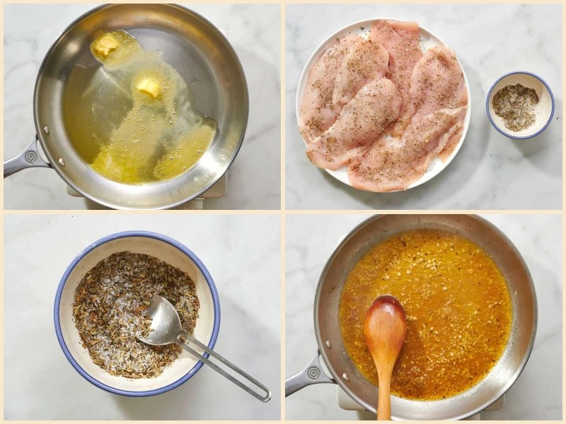 Garlic Butter Chicken Cutlets Recipe