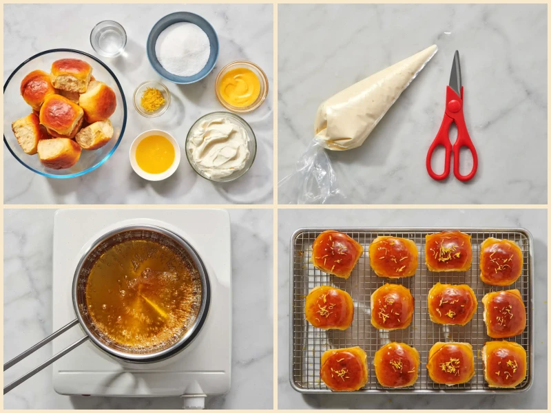 Easy Lemon Cheesecake Crème Brulée "Donuts" Recipe