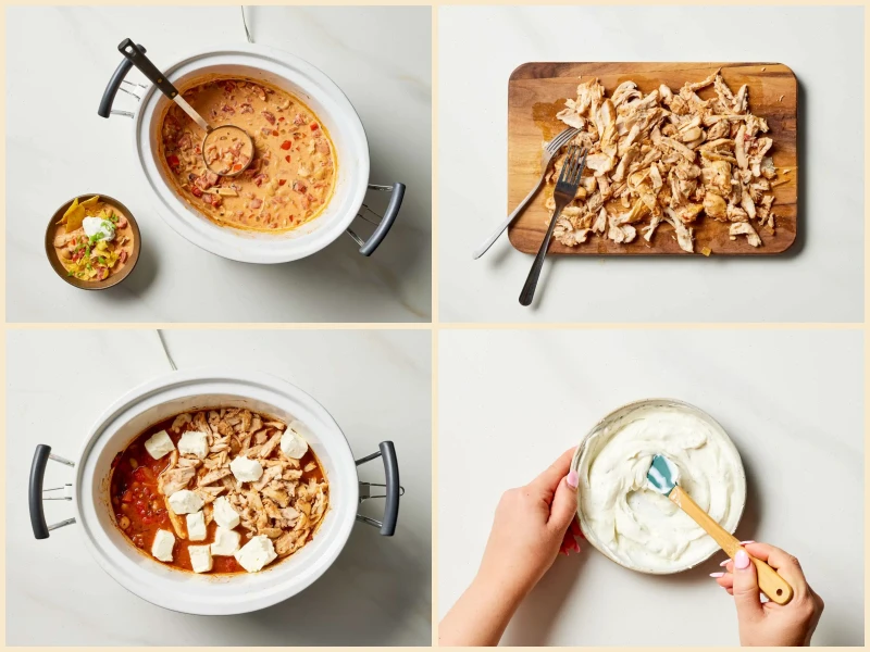 Crockpot Buffalo Chicken Chili Recipe