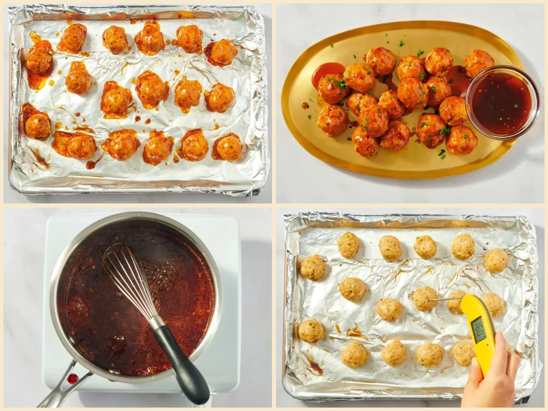 Firecracker Chicken Meatballs Recipe