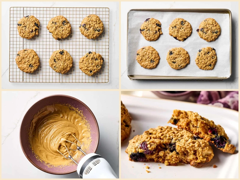 Blueberry Breakfast Cookies Recipe