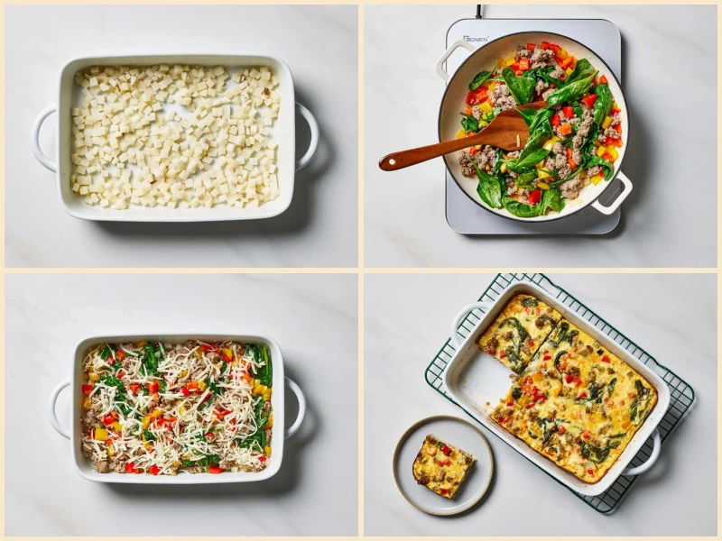 Overnight Breakfast Casserole Recipe