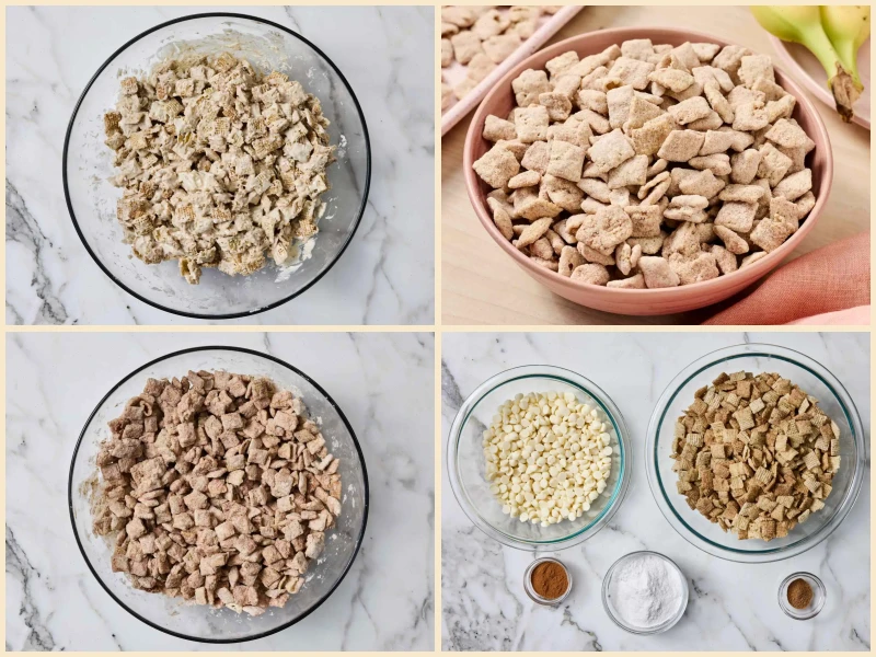 Banana Bread Muddy Buddies Recipe