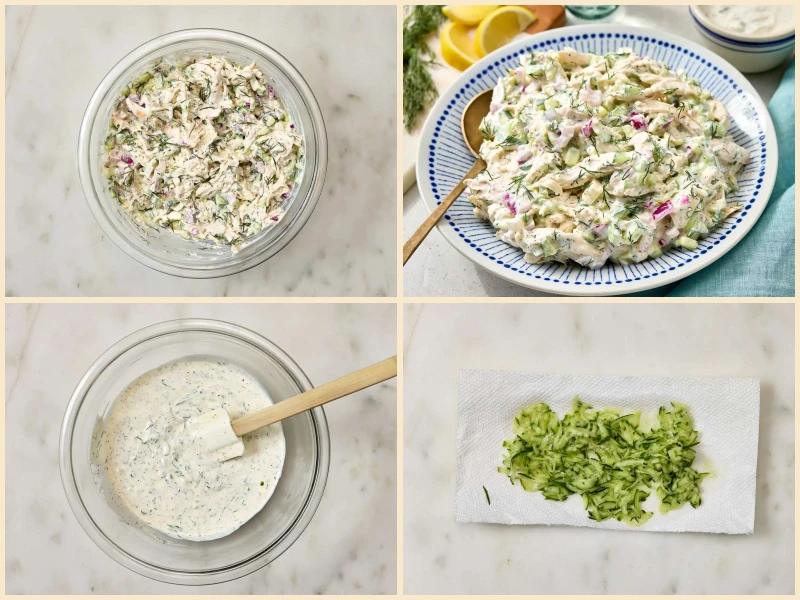 Tzatziki Chicken Salad Recipe