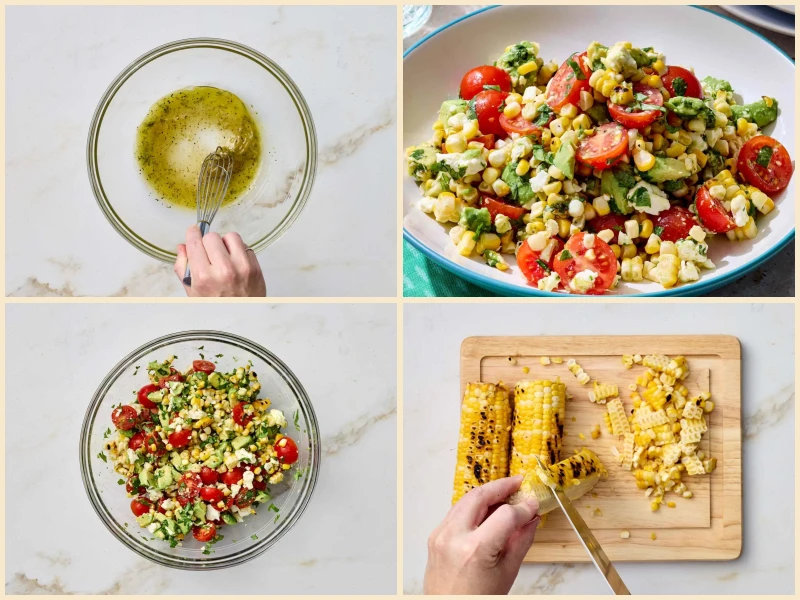 Grilled Corn and Avocado Salad Recipe