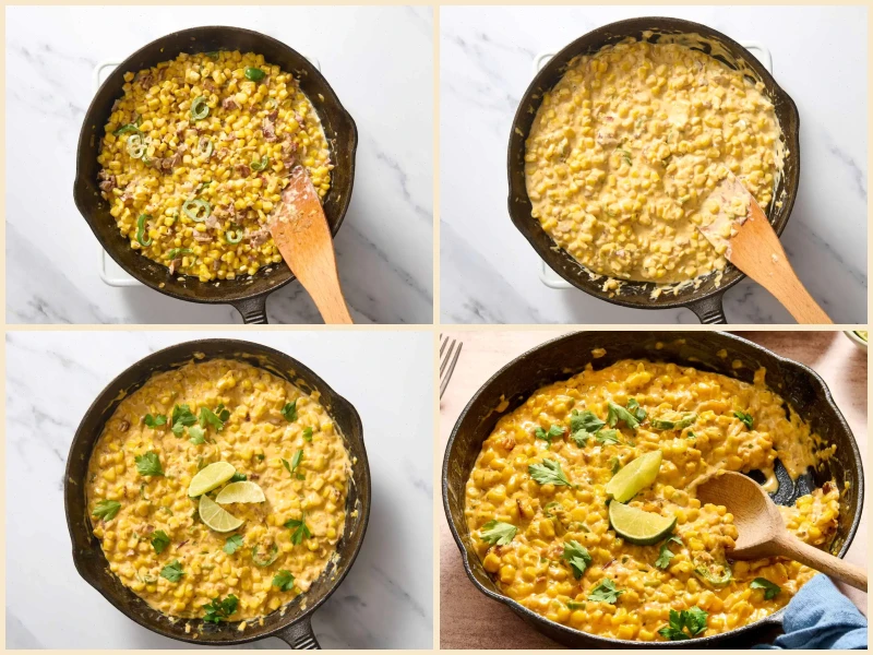 Jalapeño Popper Creamed Corn Recipe