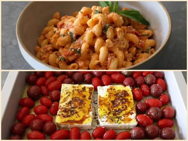 New and Improved Baked Feta Pasta Recipe