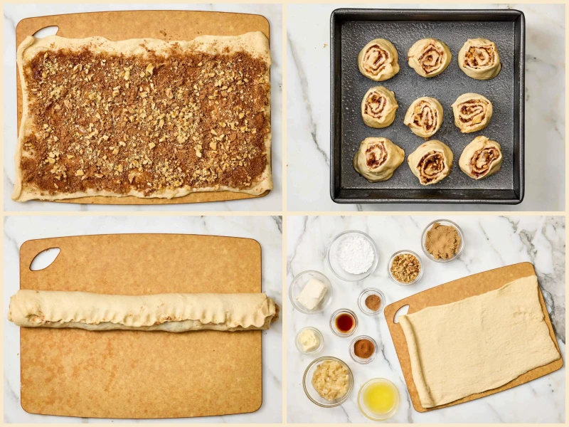 Easy Banana Bread Cinnamon Rolls Recipe