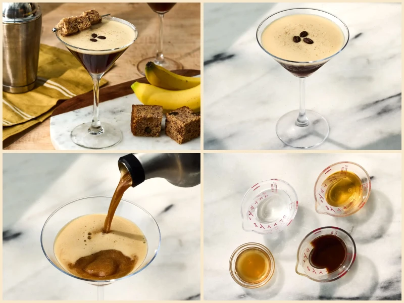 Banana Bread Espresso Martini Recipe