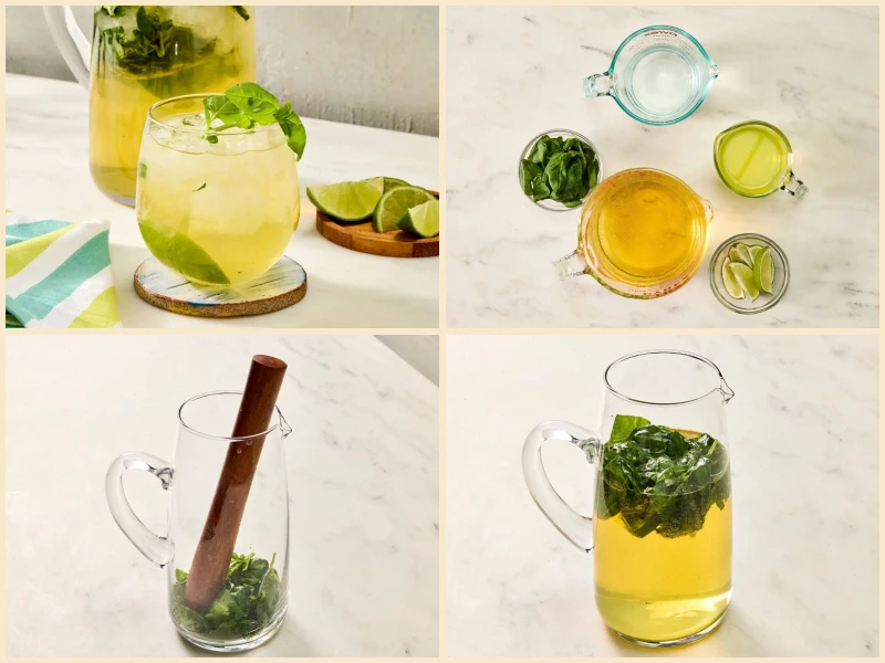 Big Batch Limoncello Basil Spritz Recipe