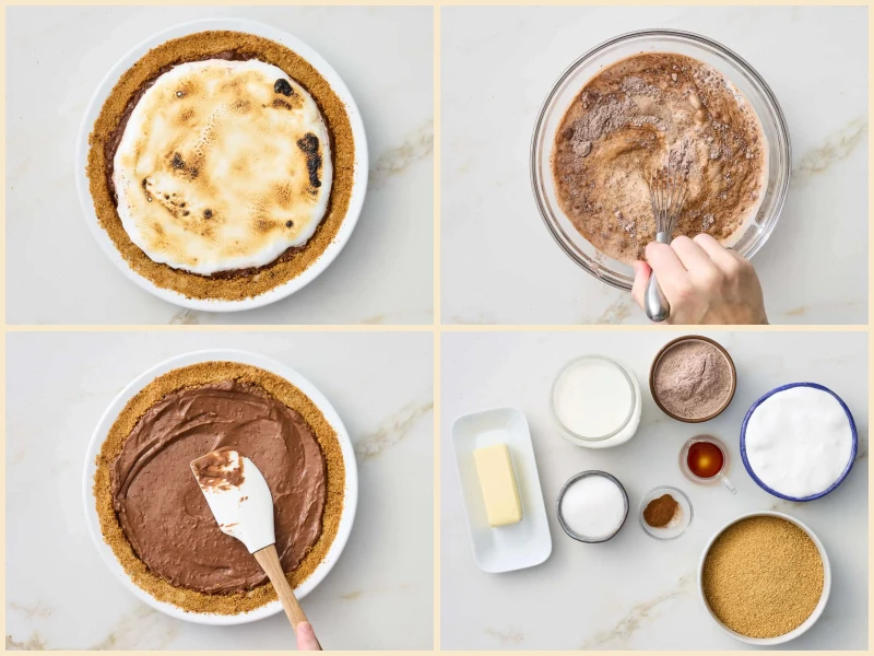 S'Mores Pie Recipe Recipe