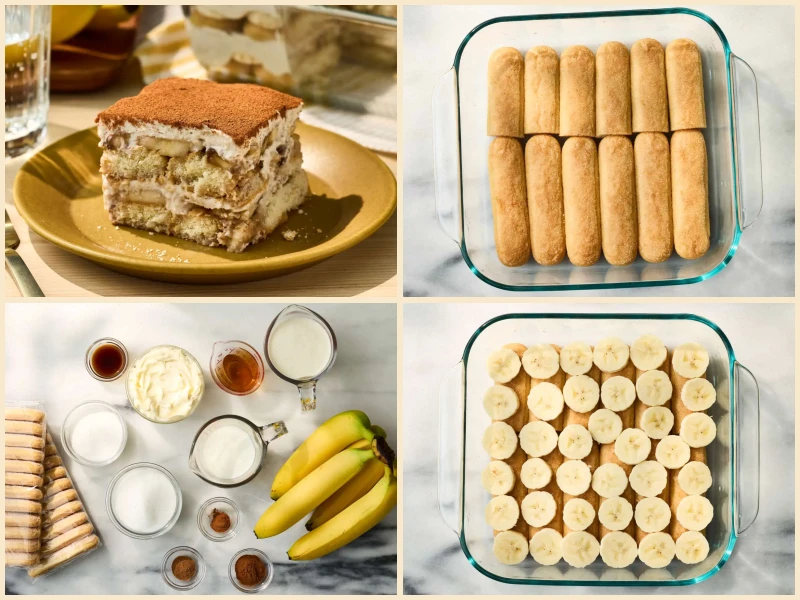 Banana Bread Tiramisu Recipe