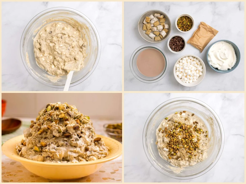 Dubai Chocolate Bar Watergate Salad Recipe