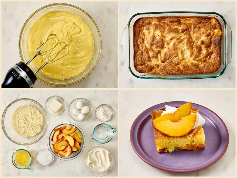 Peaches and Cream Cake Recipe