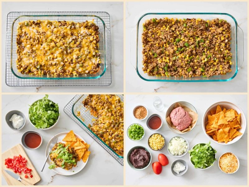 Taco Salad Casserole Recipe