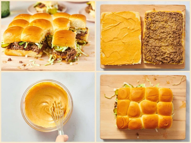 Chopped Cheese Sliders Recipe