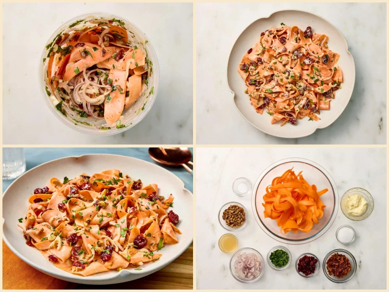 Carrot Ribbon Salad Recipe