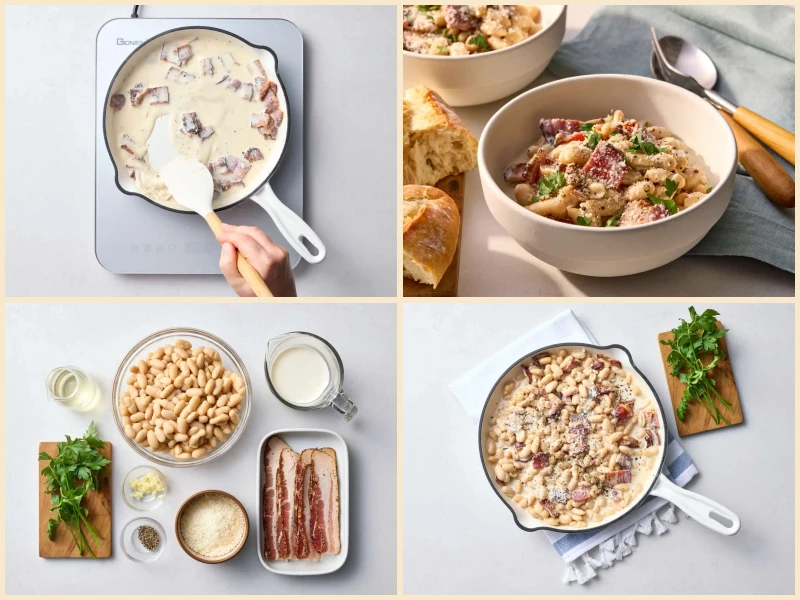 Carbonara Beans Recipe