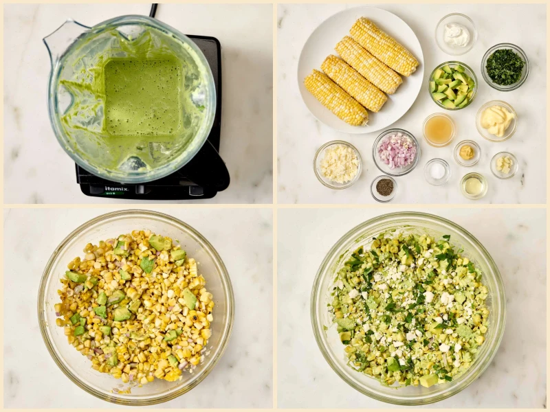 Green Goddess Corn Salad Recipe