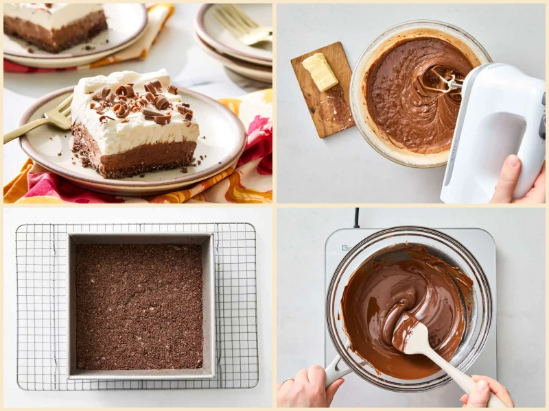 French Silk Pie Bars Recipe