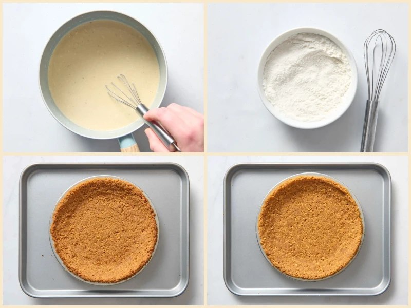 Eggnog Cream Pie with Gingersnap Crust