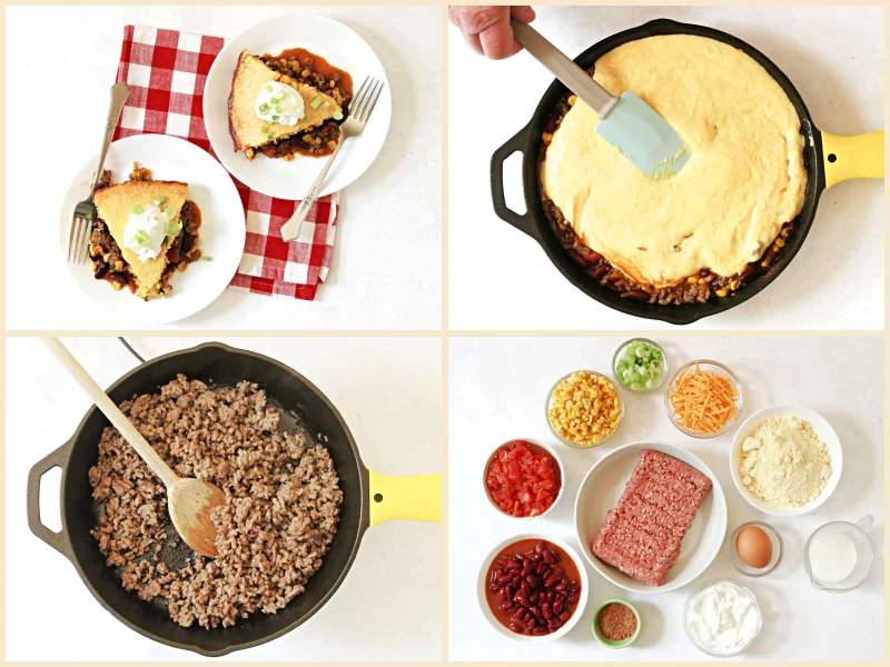 Cornbread Taco Bake Recipe