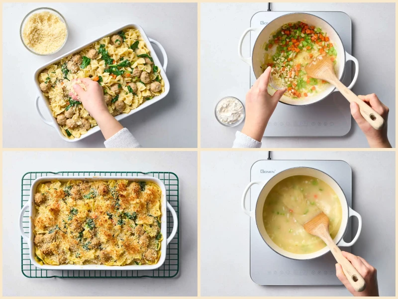 Italian Wedding Pasta Bake Recipe