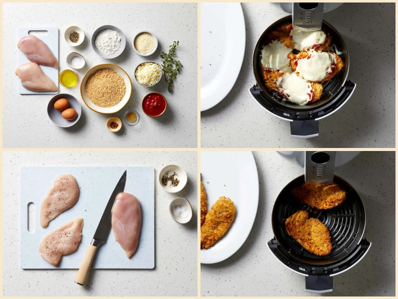 Air Fryer Chicken Parmesan Recipe