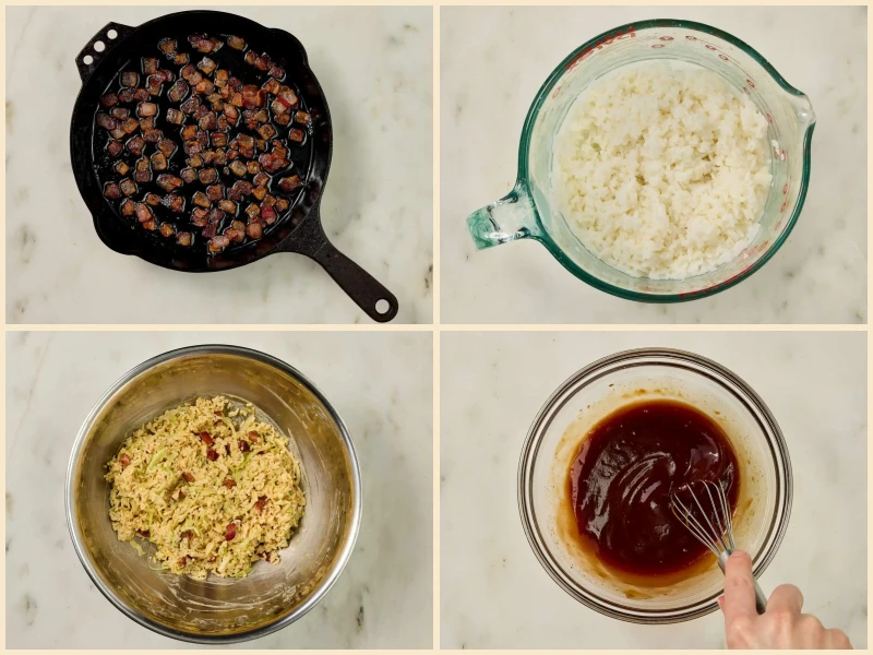 Okonomiyaki-Inspired Crispy Rice Recipe