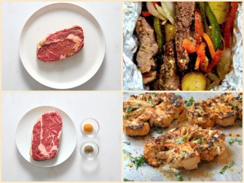 Charcoal-Grilled Ribeye Steak Recipe