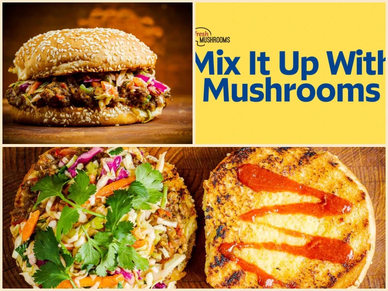 Asian-Inspired Pork and Mushroom Sloppy Joes Recipe