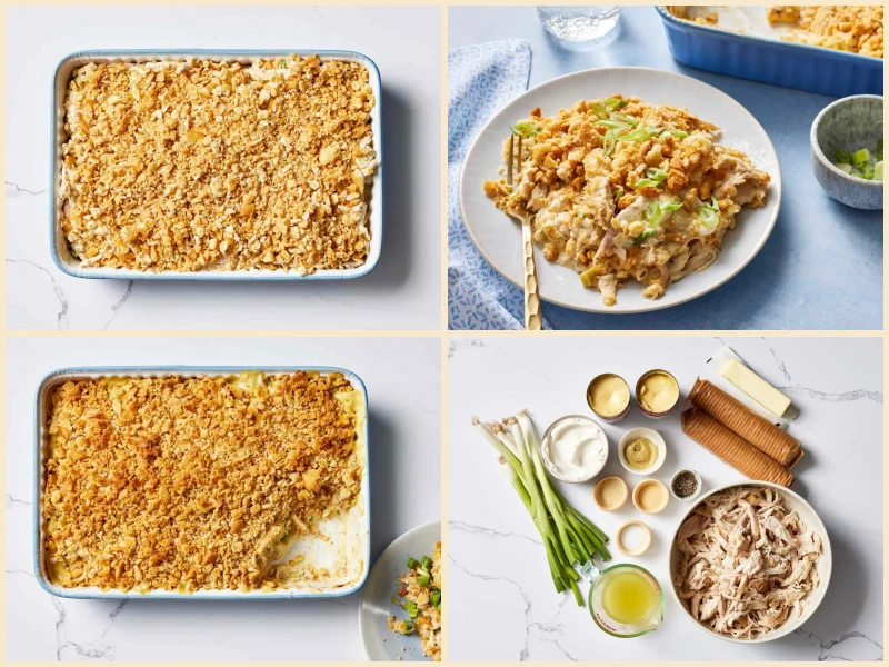 Ritz Cracker Chicken Casserole Recipe