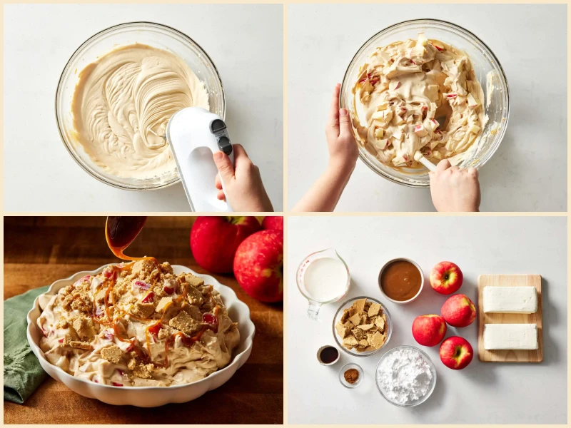 Caramel Apple Cheesecake Salad Recipe