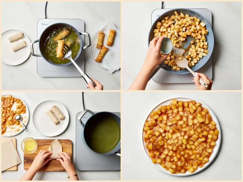 Apple Pie Egg Rolls Recipe