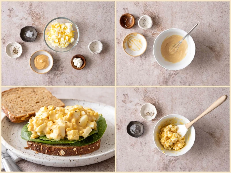 Honey Mustard Egg Salad Recipe