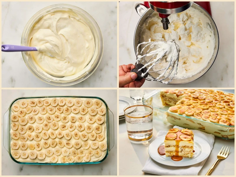 Salted Caramel Banana Ritz Icebox Cake Recipe