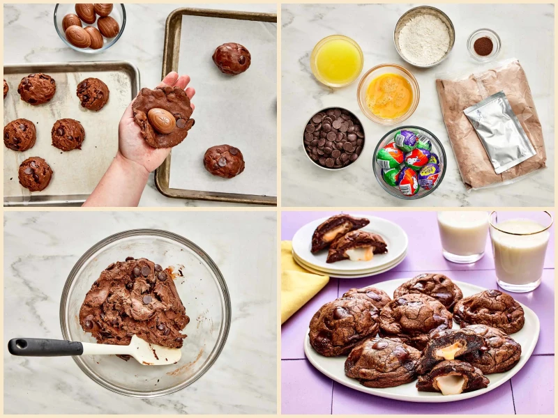 Cadbury Creme Egg Cookies Recipe
