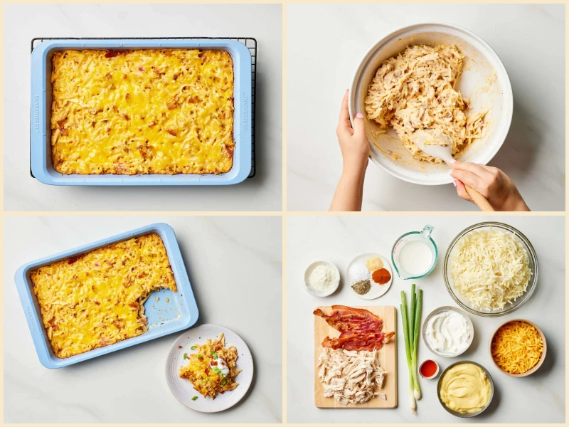 Loaded Chicken and Hash Brown Casserole Recipe