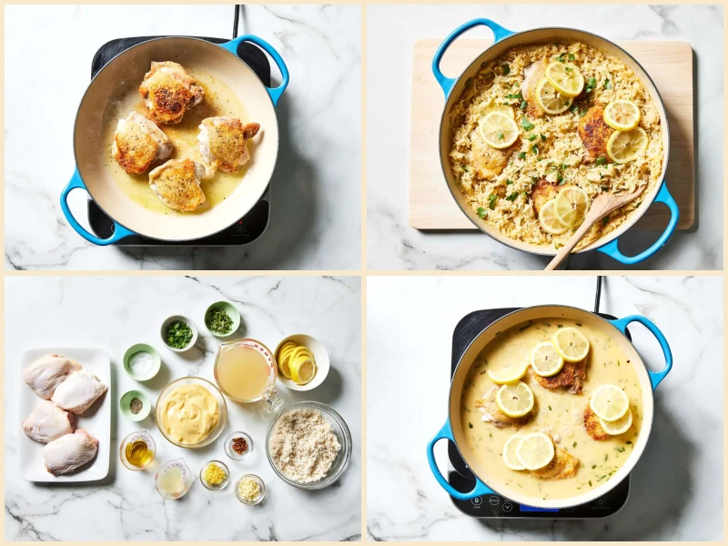 Lemon Chicken And Rice Casserole Recipe