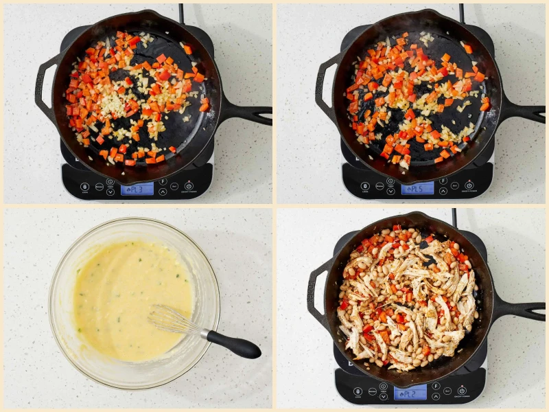 White Chicken Chili Casserole Recipe