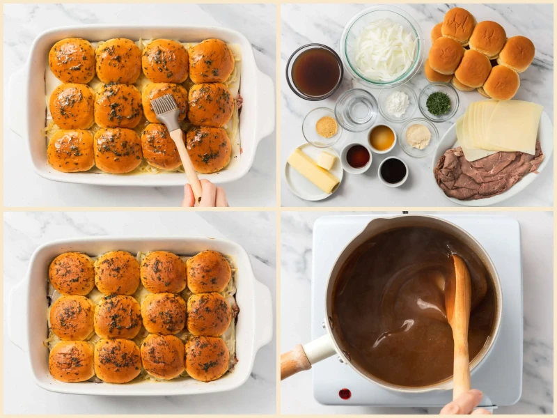 French Dip Sliders Recipe