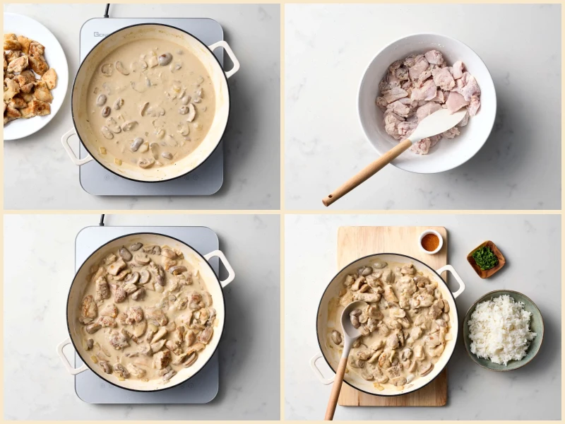 Chicken Stroganoff Recipe