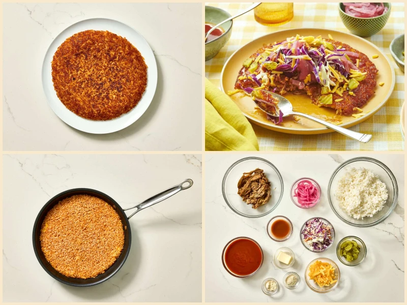 BBQ Pork Crispy Rice Recipe