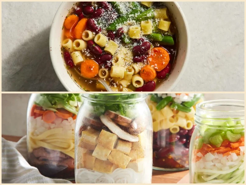 Minestrone Soup in a Jar Recipe