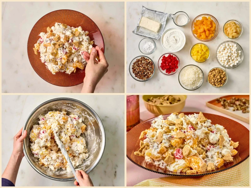 Millionaire Cheesecake Salad Recipe