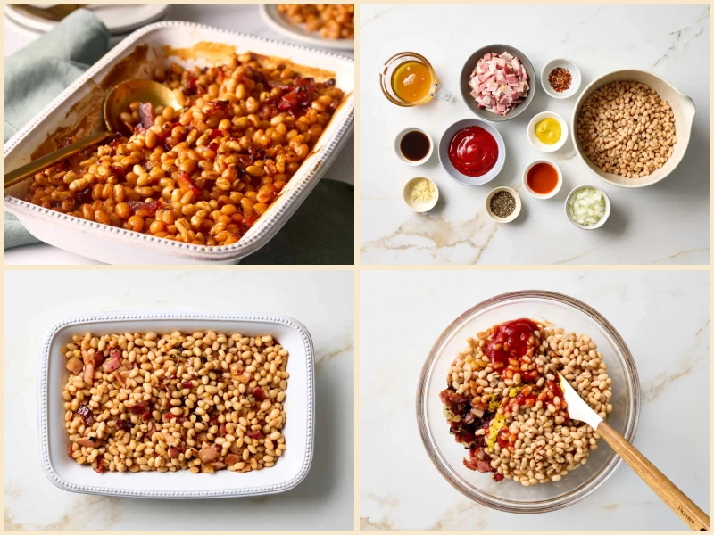 Hot Honey Baked Beans Recipe