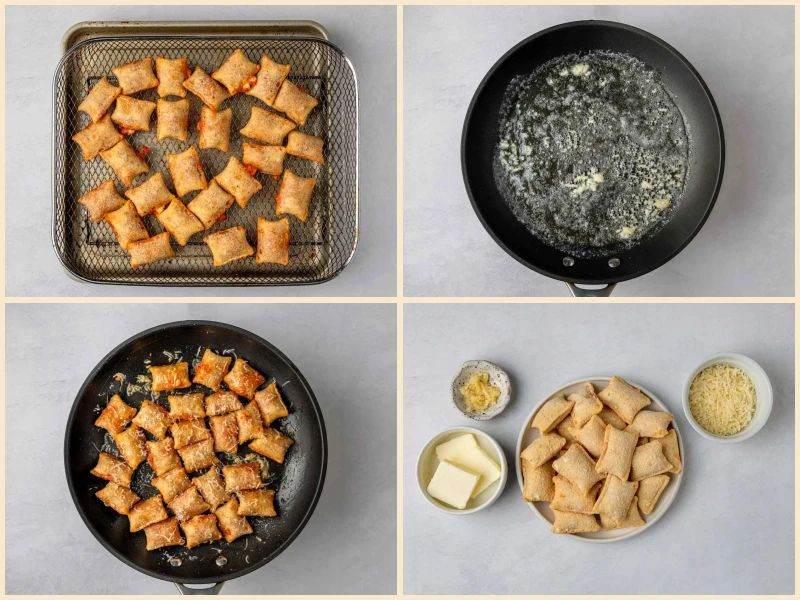 Parmesan Garlic Pizza Rolls Recipe