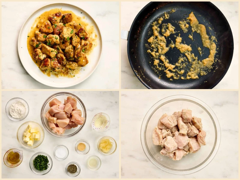 Garlic Butter Chicken Bites Recipe