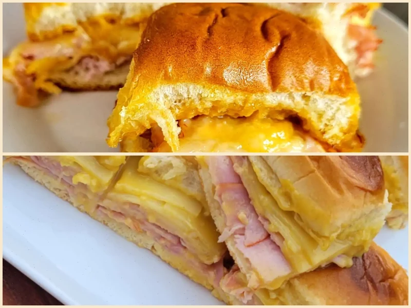 Honey Mustard Ham and Cheese Sliders Recipe