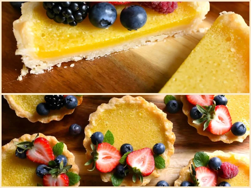 Mini Lemon Tarts Recipe